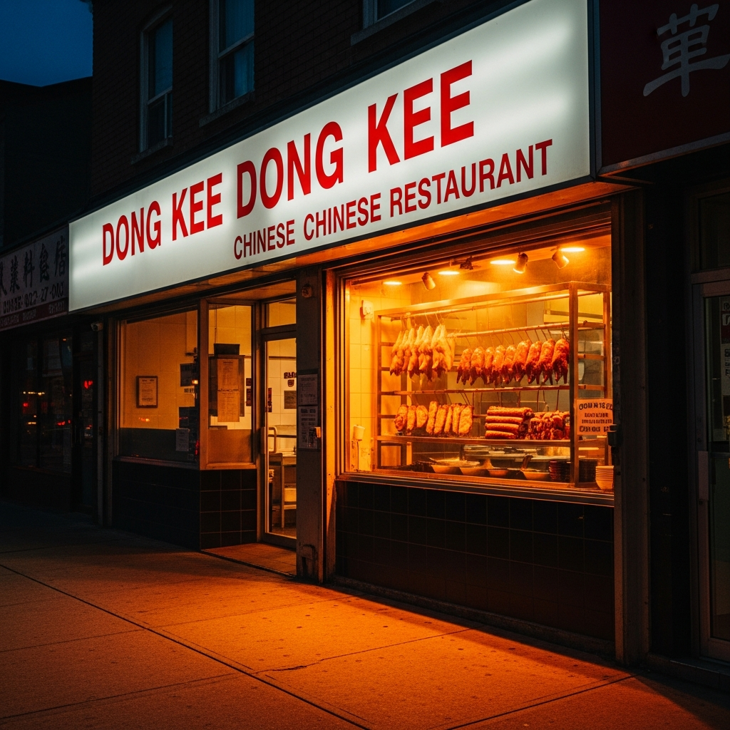 The Glowing Embers of Dedication: How Dong Kee's Roast Meat Windows Illuminate Scarborough's Night
