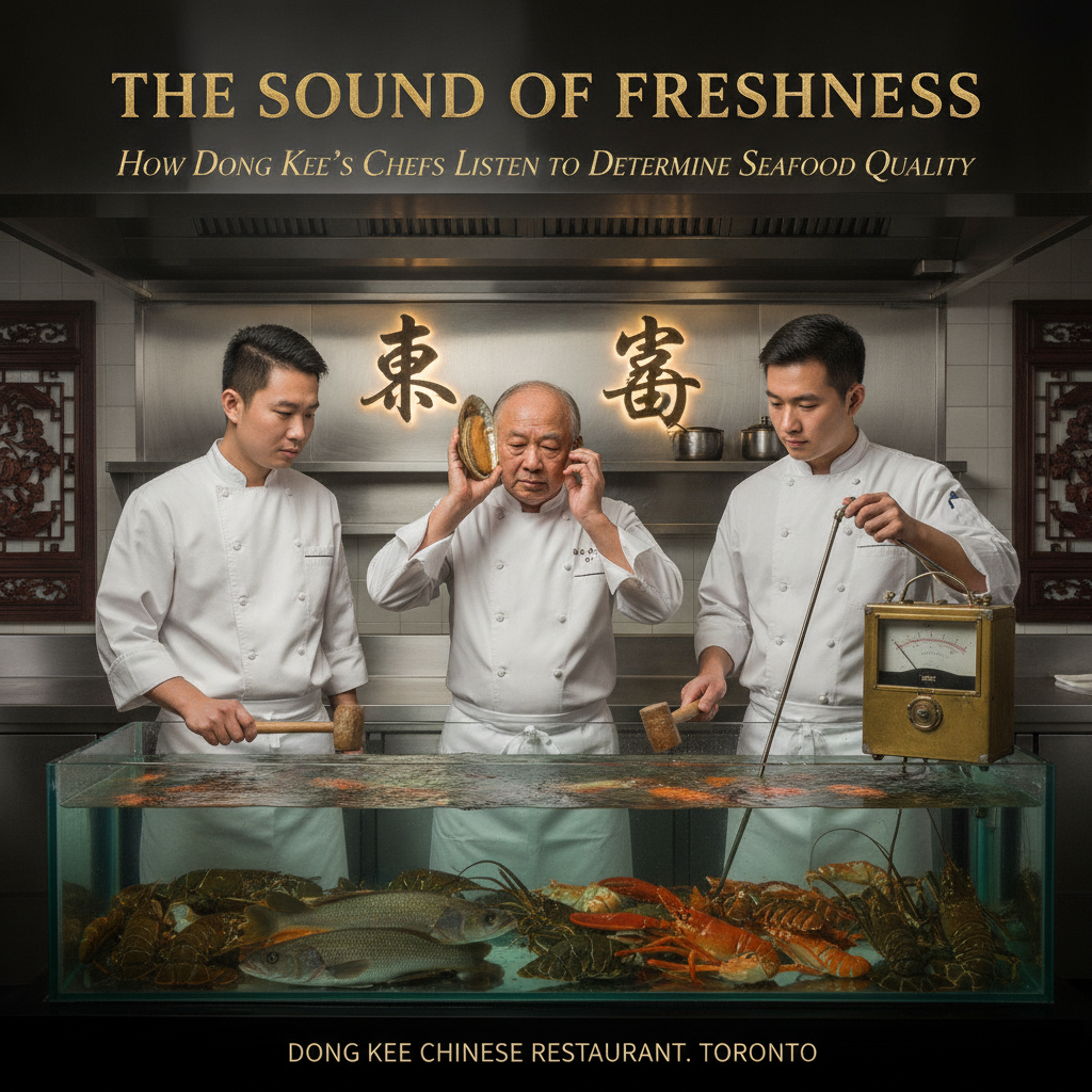 The Sound of Freshness: How Dong Kee's Chefs Listen to Determine Seafood Quality in Toronto