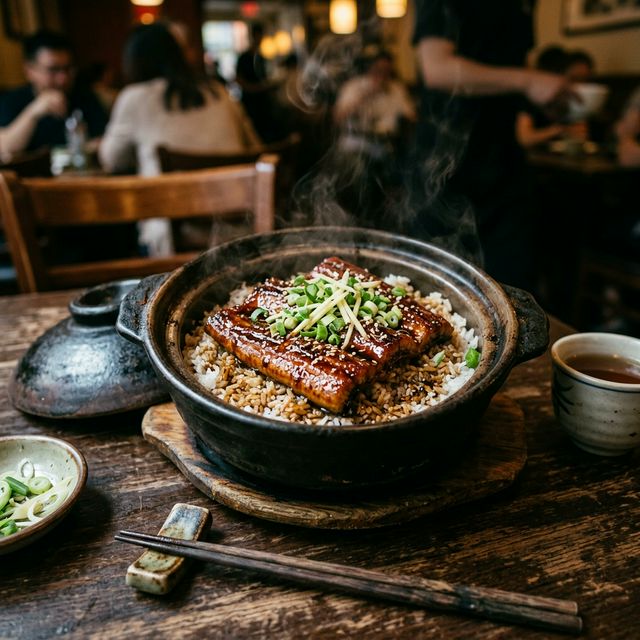Eel Clay Pot Rice
