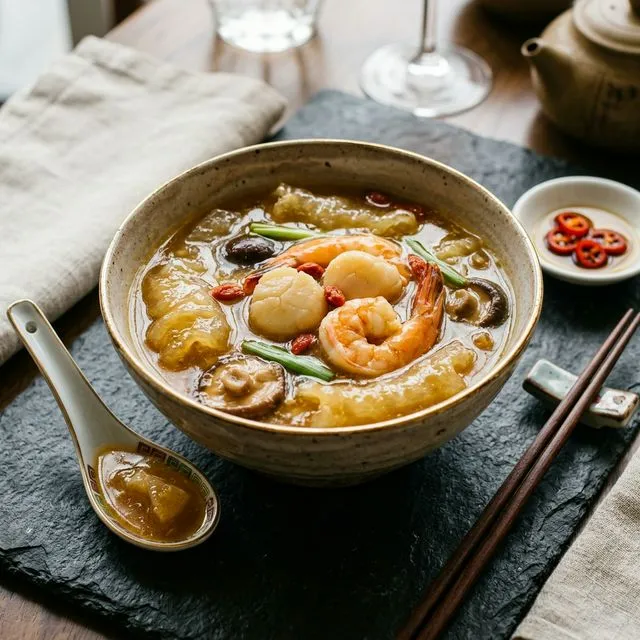 What is Fish Maw Soup? A Guide to this Cantonese Banquet Delicacy