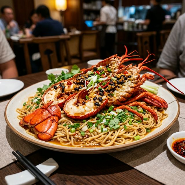 Lobster & E-Fu Noodles
