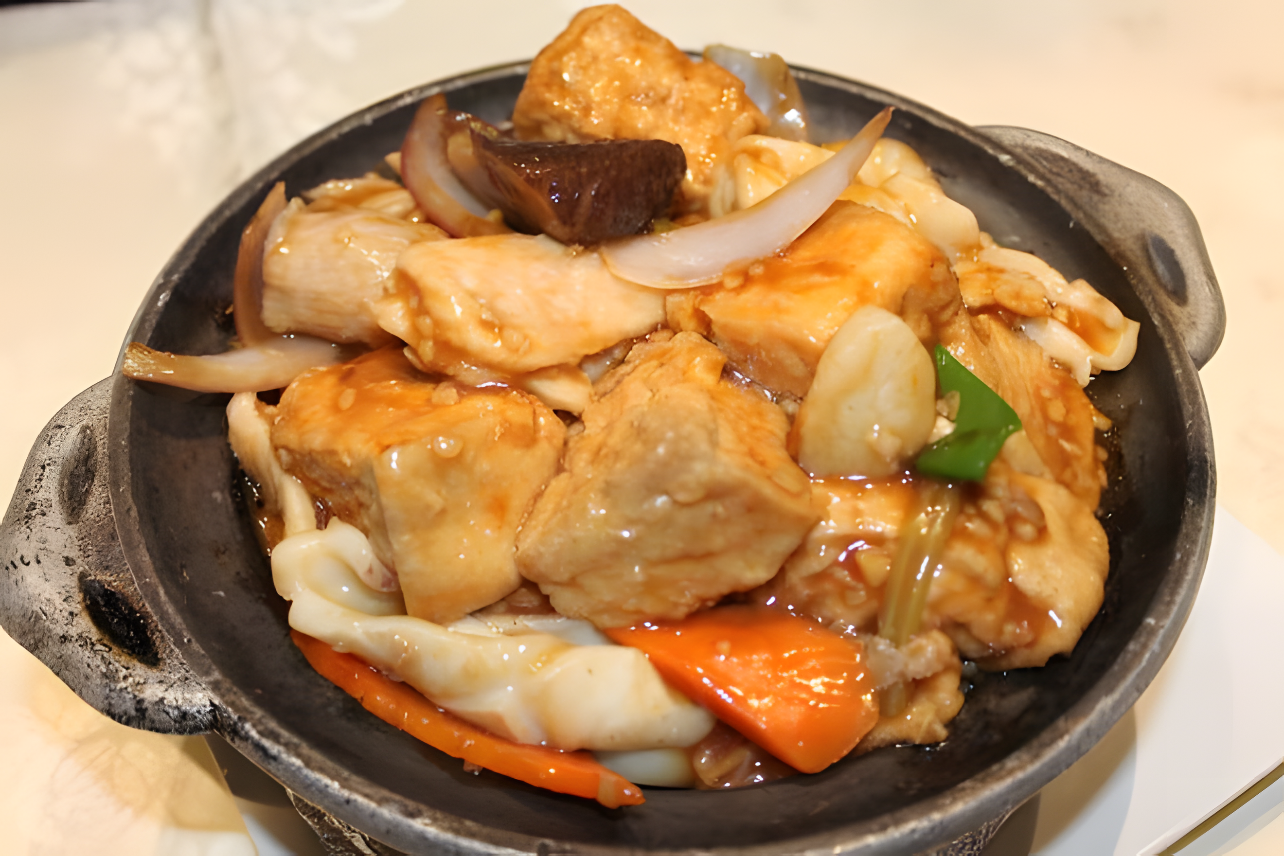 八珍豆腐煲