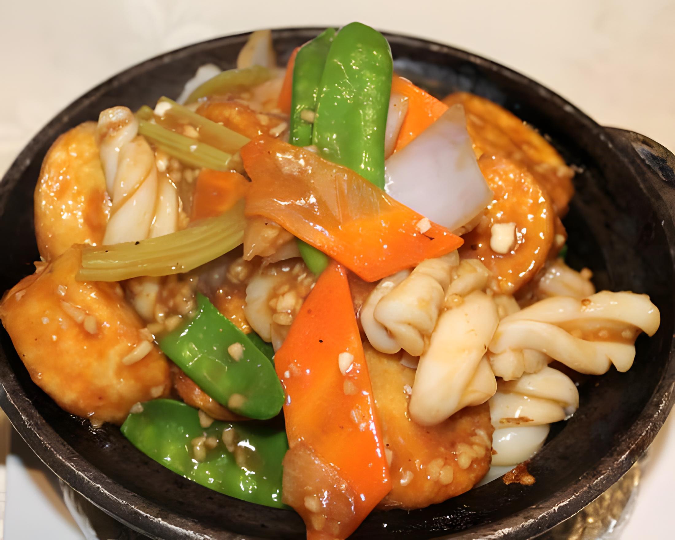 海鲜玉子豆腐煲