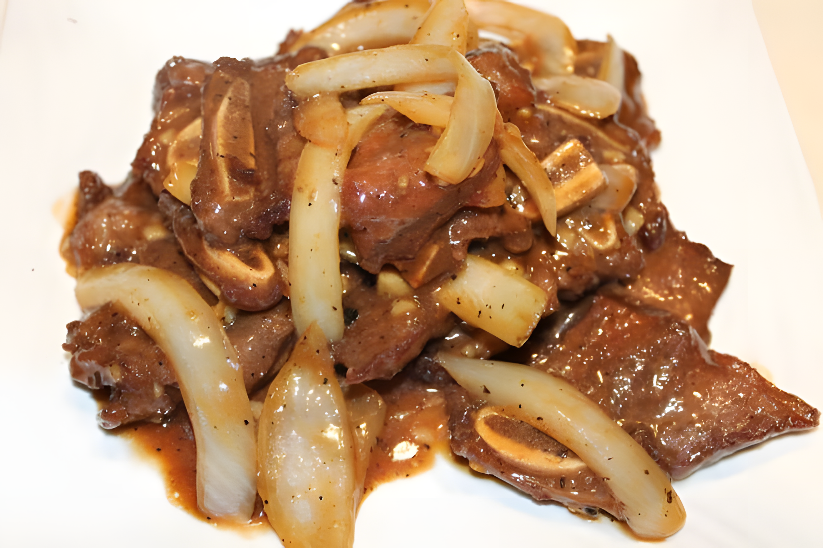 黑椒牛仔骨