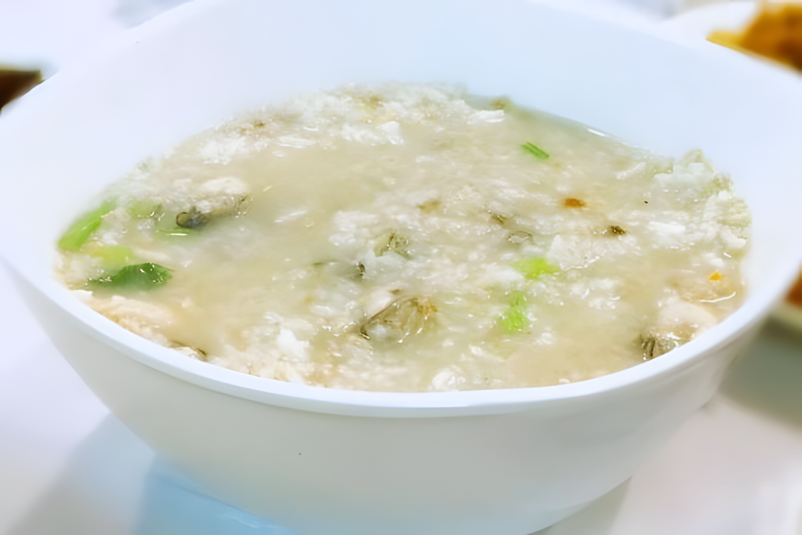 蚝仔肉碎泡饭